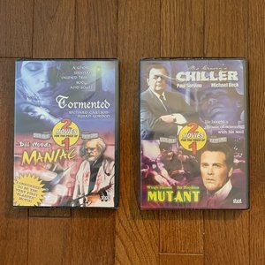 New Movie Lot Set of 2 DVDs Chiller Tormented